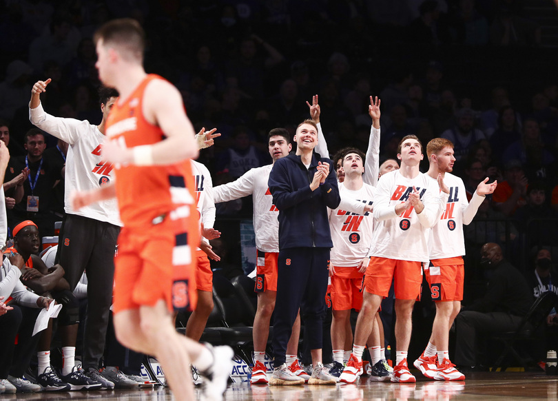 &#8216;I have to live with that&#8217;: Buddy Boeheim addresses suspension after SU loss to Duke