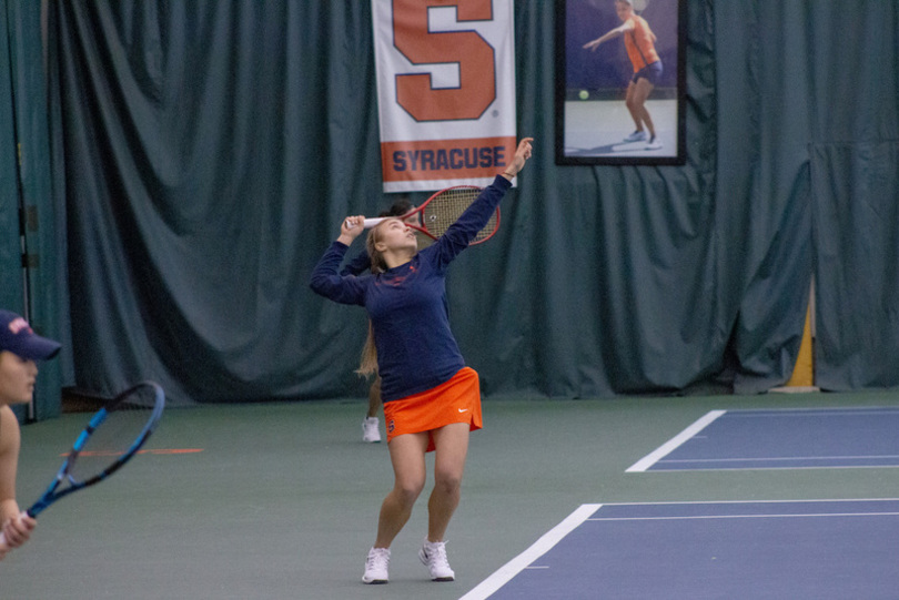 Syracuse drops 4th ACC match after No. 1 North Carolina sweeps 7-0