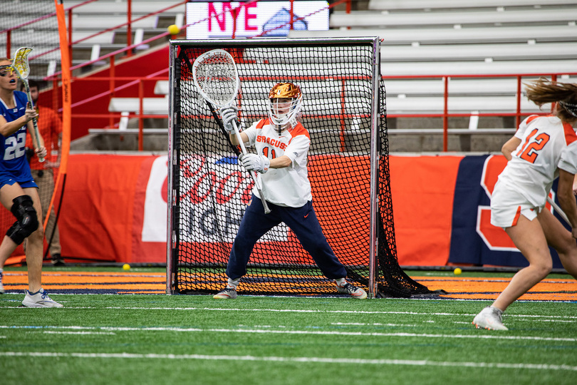 Kimber Hower&#8217;s versatility settles her into goal as Syracuse&#8217;s starter