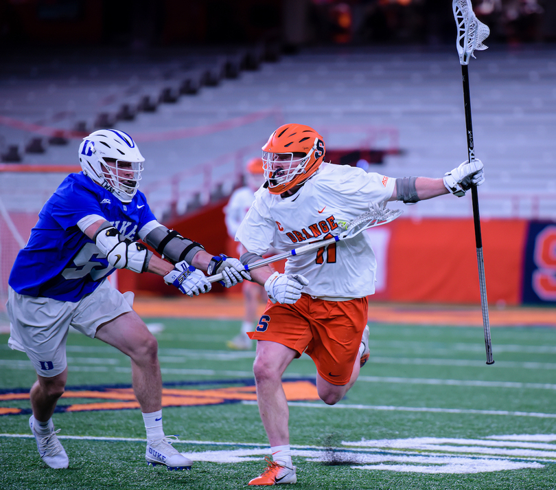 &#8216;We need everybody&#8217;: Team defense propels SU to 14-10 upset over No. 11 Duke