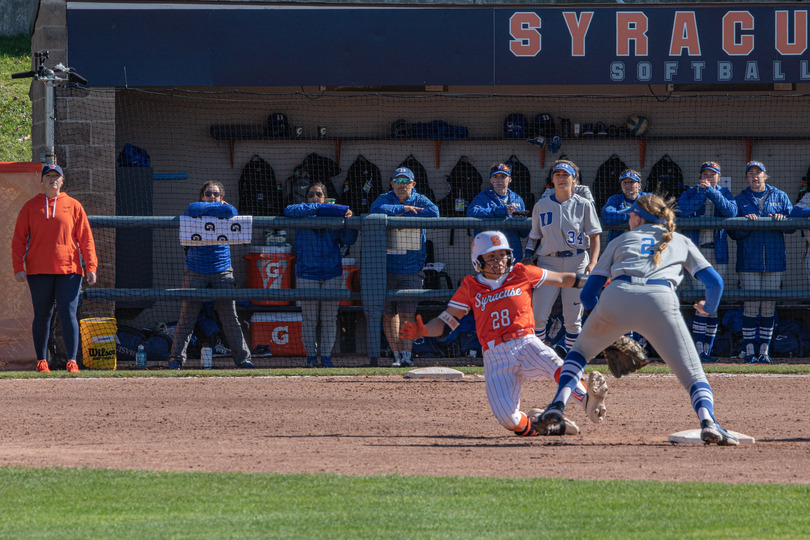 Syracuse struggles against No. 11 Duke&#8217;s Peyton St. George for 2nd time in 3 games