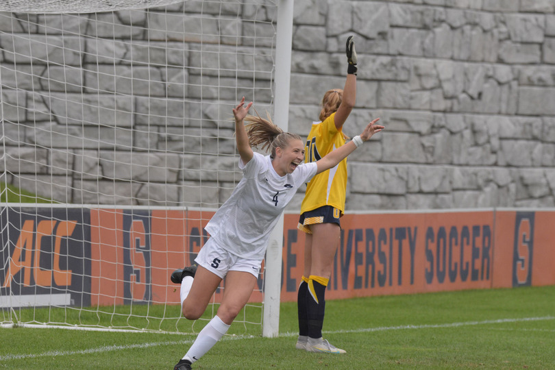 Even with a poor shooting performance, Syracuse defeats Merrimack 2-1