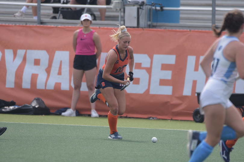 Charlotte De Vries records 2nd hat trick of her career in SU&#8217;s 3-0 win over Monmouth