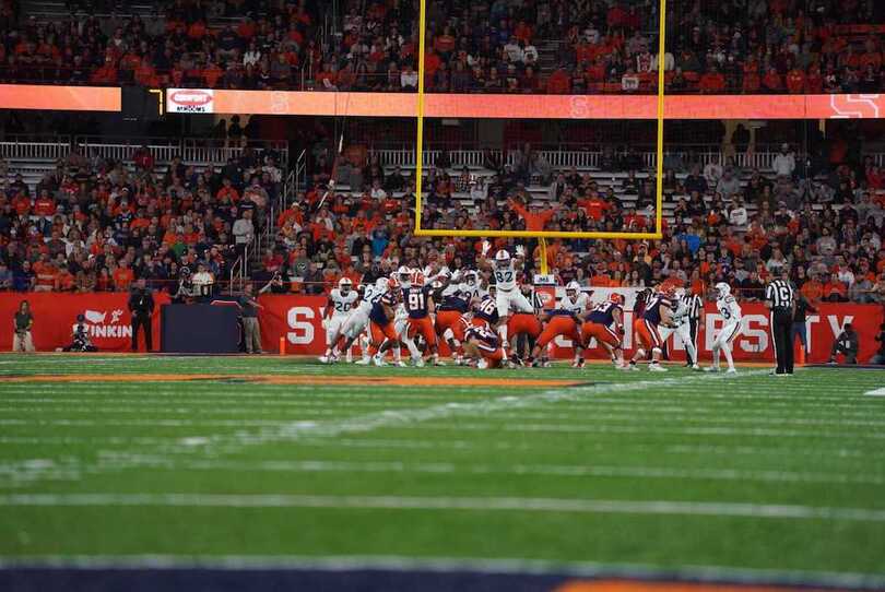 Andre Szmyt a perfect 5-of-5 in Syracuse’s 22-20 win over Virginia