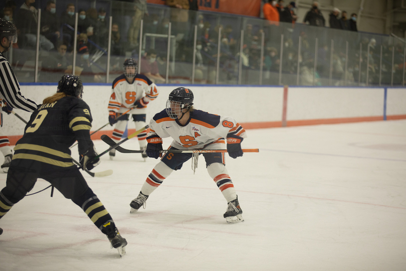 SU beats Merrimack in overtime to collect 1st win under Britni Smith