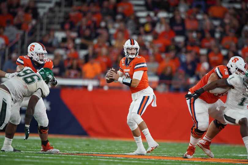 Observations from SU’s blowout win over Wagner: Shrader’s efficiency, nonexistent Seahawk offense