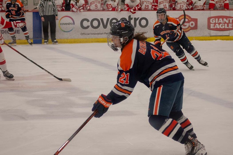 Syracuse splits weekend series after 2-0 loss to Merrimack