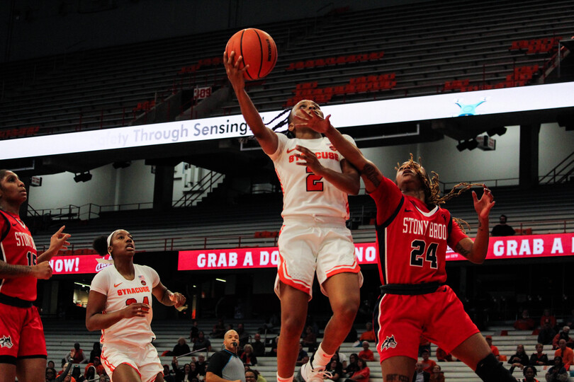 Defense, improved shooting lifts SU to easy 72-48 win over Colgate