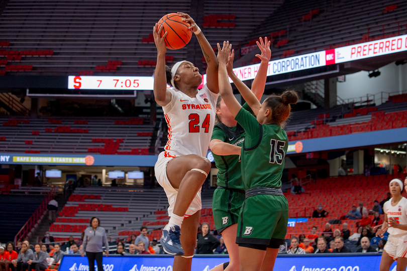 Observations from Syracuse’s 3rd-straight win: Points off turnovers, Dariauna Lewis double-double