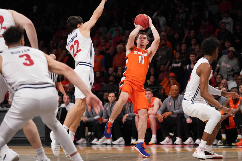 Joe Girard records career-high to lead Syracuse past Richmond in overtime