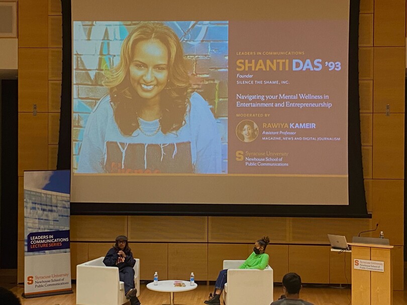 SU alumna Shanti Das advocates for mental health through non-profit