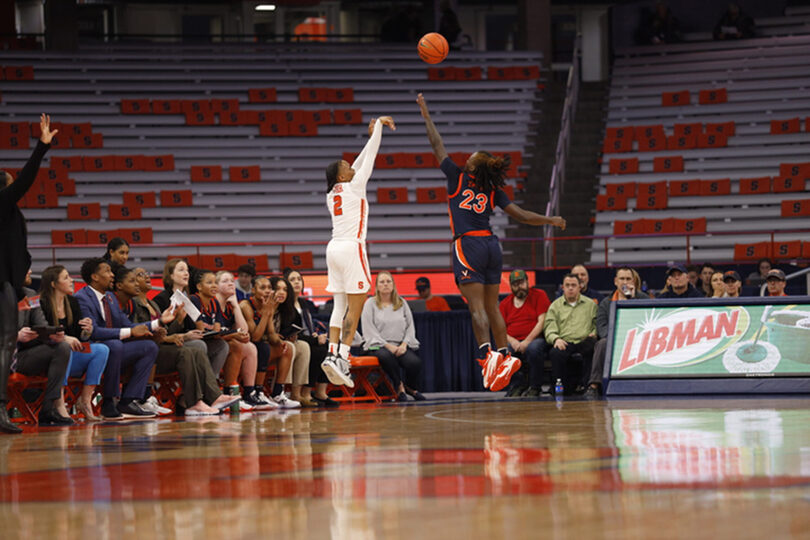 Dyaisha Fair’s scores season-high 36 points, 8 3-pointers in win over Virginia