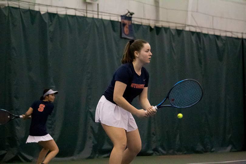 Syracuse wins 5 of 6 singles matches against Delaware