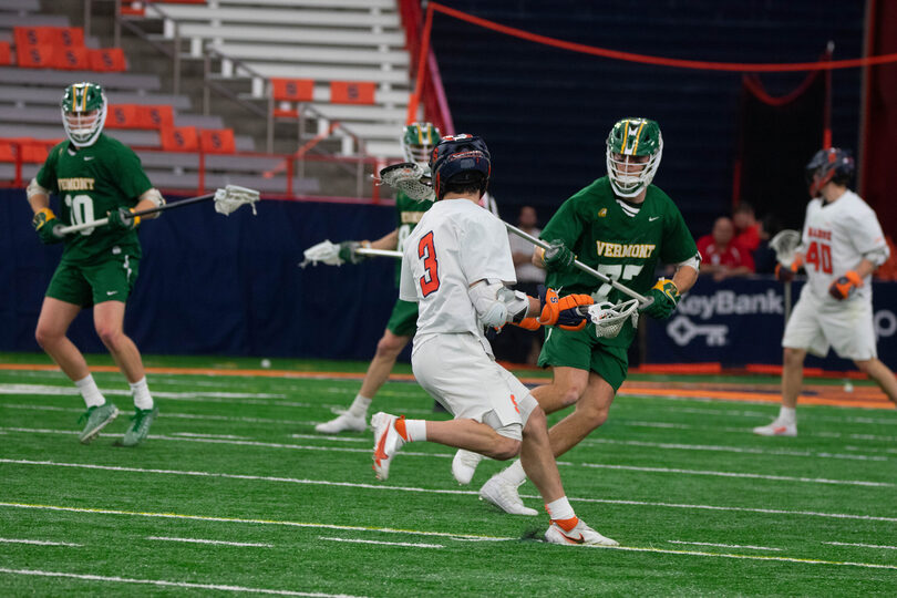 Syracuse escapes with 7-5 season-opening win over Vermont in sluggish performance