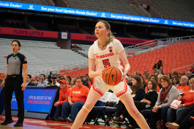 Georgia Woolley notches 18 1st-half points in win over Boston College