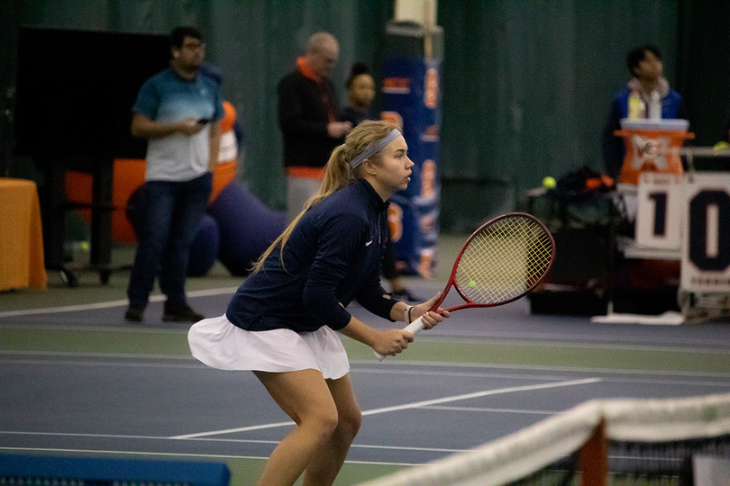 Polina Kozyreva, Miyuka Kimoto reunite in doubles as Syracuse beats Buffalo 7-0