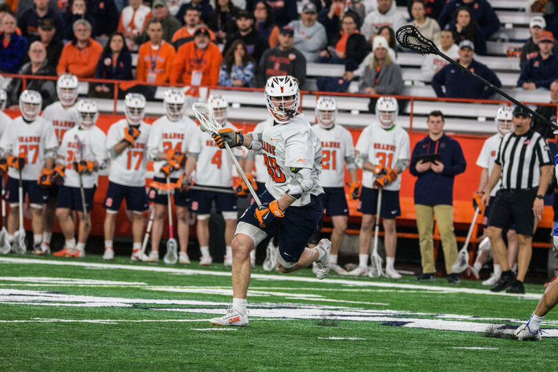 Cole Kirst scores season-high 4 goals in Syracuse&#8217;s overtime loss to No. 6 Duke