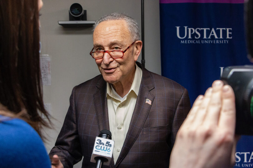 Sen. Chuck Schumer pushes for railroad reform in Monday visit to Syracuse