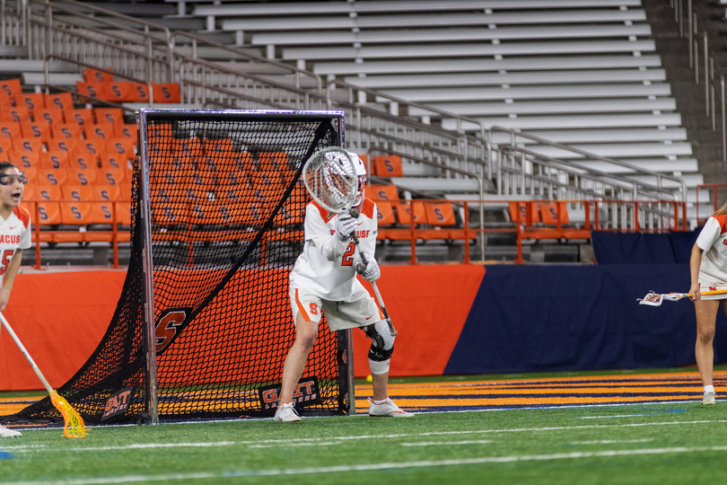 Through mental training, Delaney Sweitzer has become SU&#8217;s top goalie