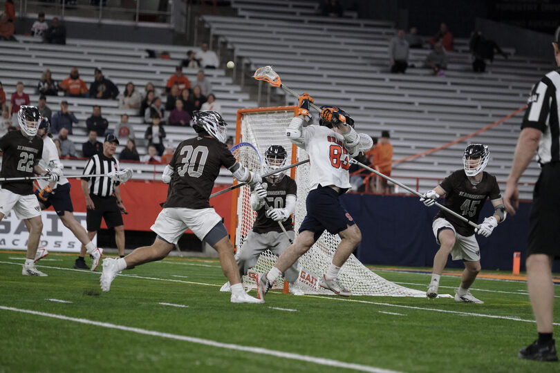 Syracuse’s offense dominates from the X in 22-6 win over St. Bonaventure