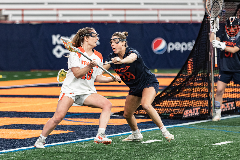 No. 1 Syracuse beats Virginia 21-9 behind combined 14 goals from 3 players