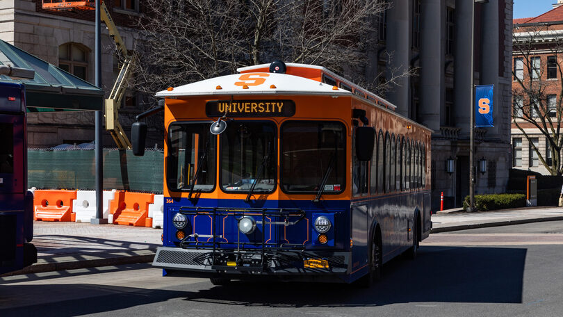 Expect disruptions to trolley, shuttle services, SU PTS says