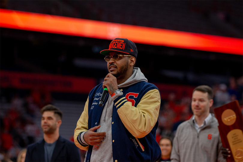 Former Syracuse forward Carmelo Anthony announces retirement from NBA