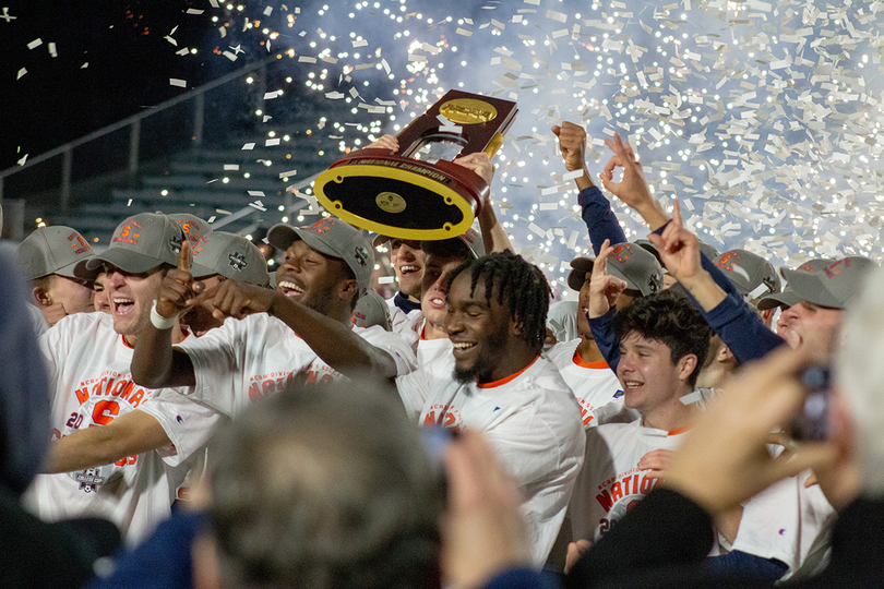 Syracuse men’s soccer visits White House to celebrate NCAA title