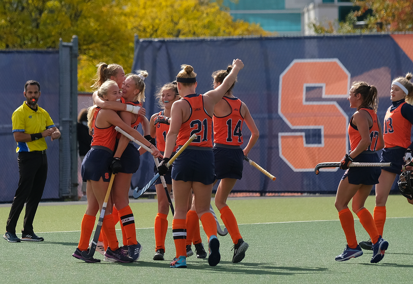 No. 8 Syracuse bests Sacred Heart 6-1 in season-opener