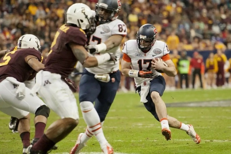 Former SU QB Charley Loeb trained Carlos Del Rio-Wilson this summer