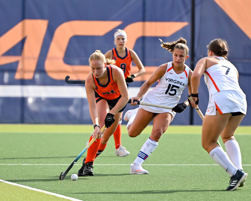 No. 10 Syracuse loses 2nd contest in 3 games after No. 6 Virginia scores 3 goals from penalty corners