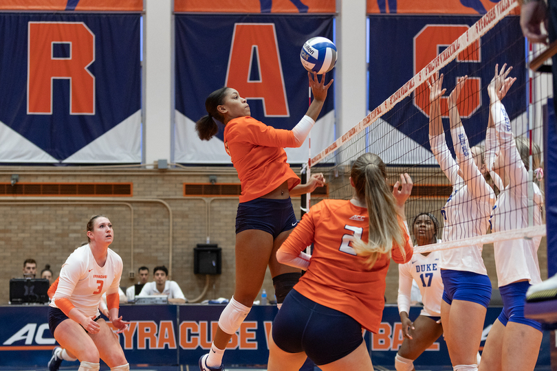 Syracuse&#8217;s poor offensive effort leads to straight sets loss against Duke