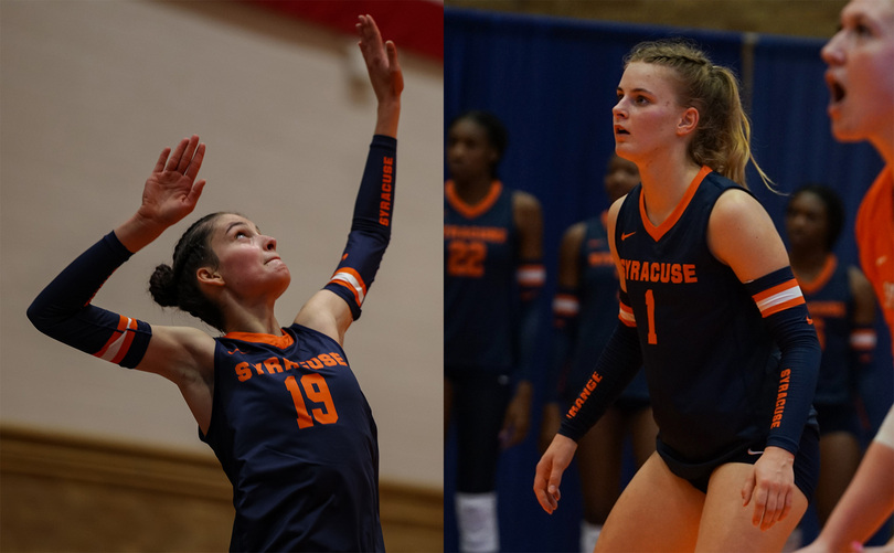 Greta Schlichter, Mira Ledermueller went from rivals in Germany to teammates at SU