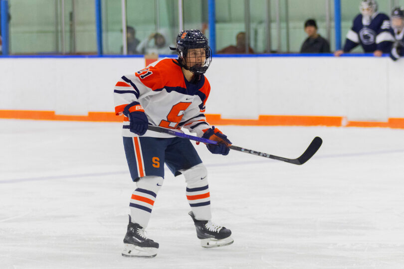 Finnish U18 national team experiences help freshman Nea Tervonen adjust to SU