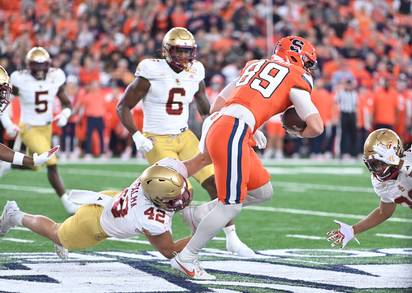 Film Review: The offensive transformation that brought Syracuse 392 rushing yards