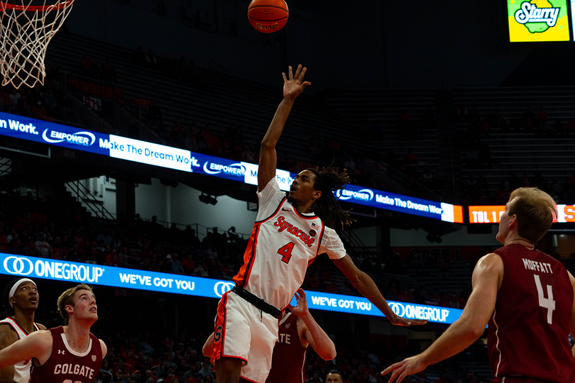 Chris Bell’s career-high 25 points fuels historic Syracuse win over Colgate