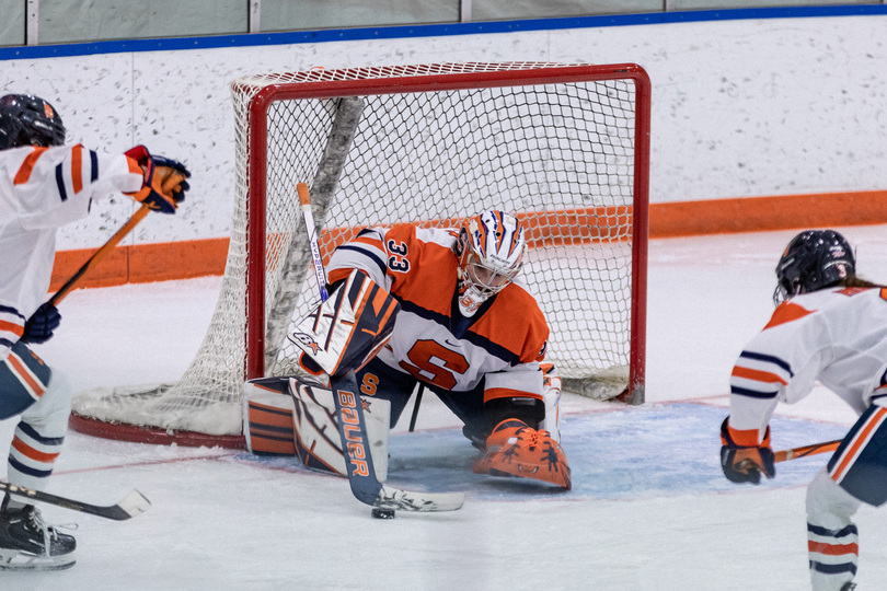 SU&#8217;s backup goalie Amelia Van Vliet shines despite 4-3 loss to Lindenwood