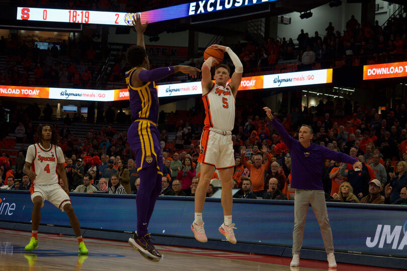 Observations from Syracuse’s blowout win over LSU: Strong 3-point shooting, stopping Will Baker