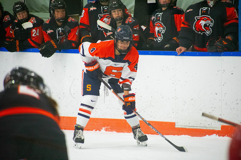 SU&#8217;s Alexandria Weiss wins CHA Defenseman of the Week award