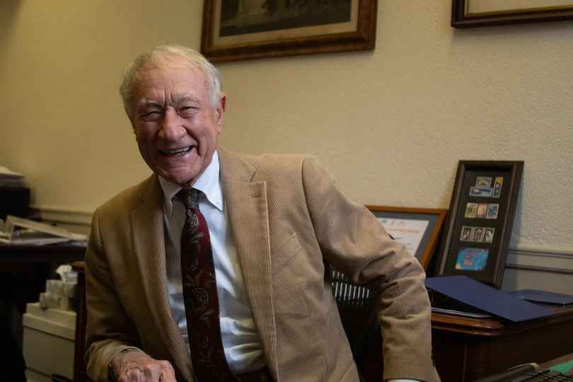 After 58 years of teaching, new &#8216;possibilities&#8217; keep professor Harry Lambright young