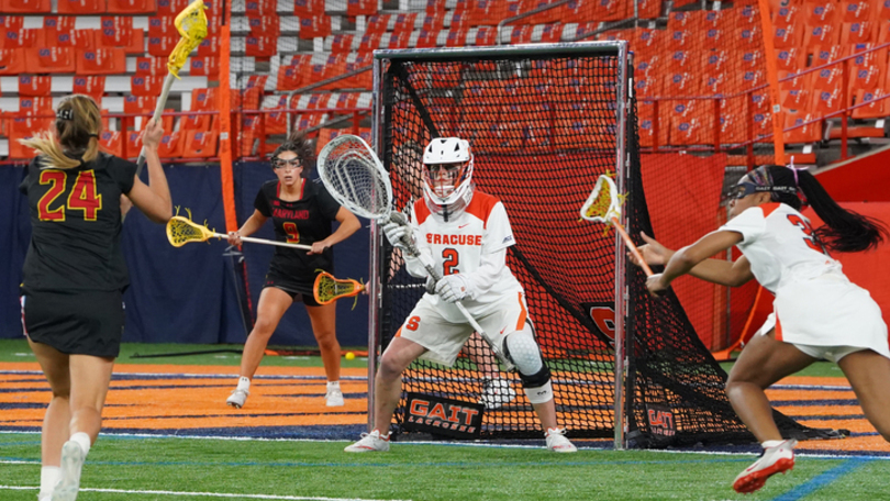 BEST OF THE BEST: Delaney Sweitzer spent her offseason training with the nation’s best goalies