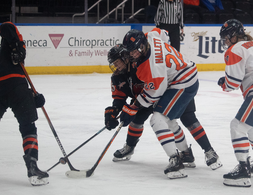 Syracuse keeps playoff hopes alive with 3-0 over RIT