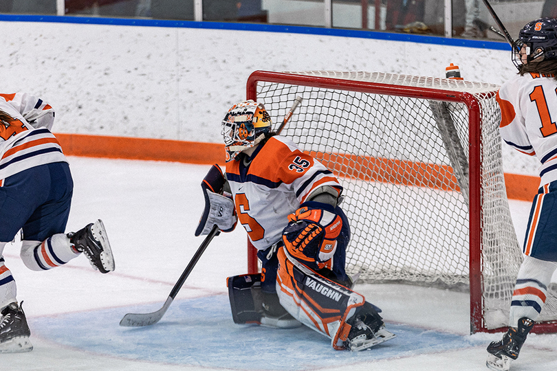 Allie Kelley wins CHA Goaltender of the Week for 3rd time