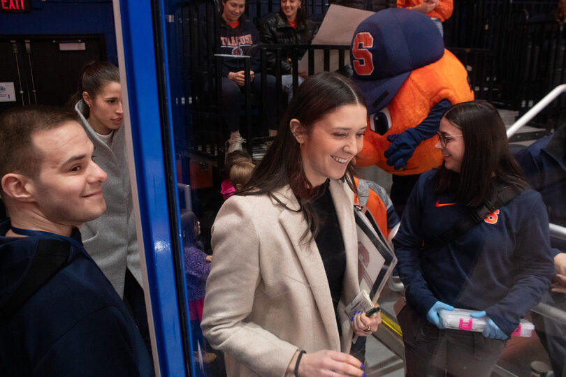 Megan Quinn is helping propel SU ice hockey into new era