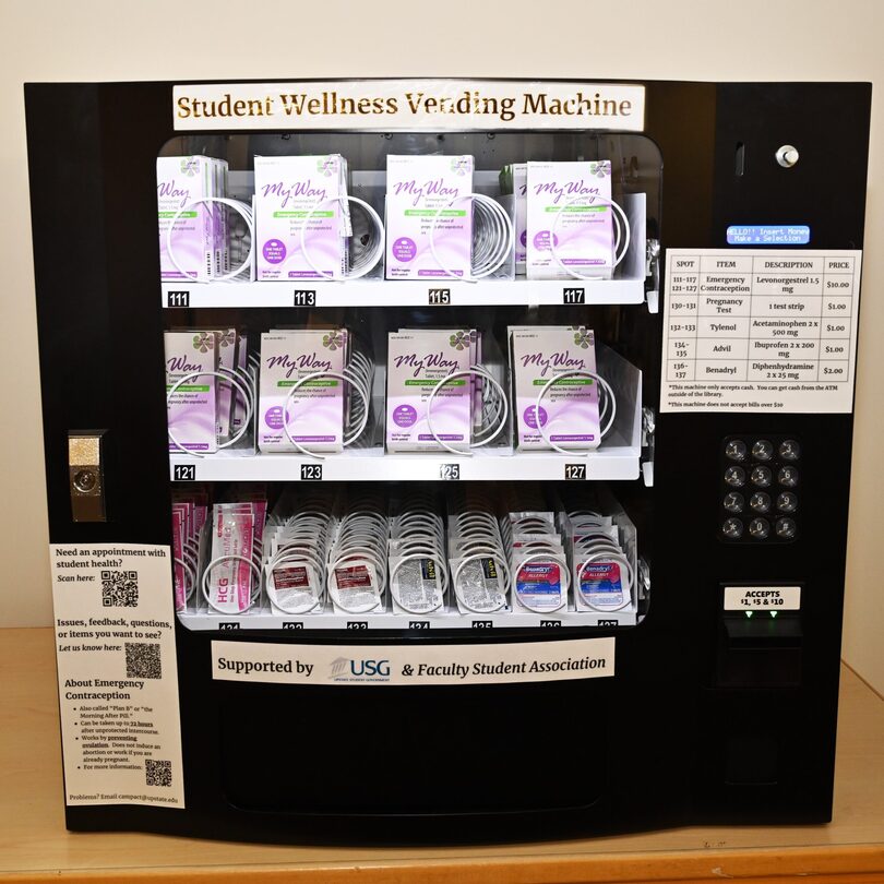 SU needs to implement emergency contraceptive vending machines at Barnes