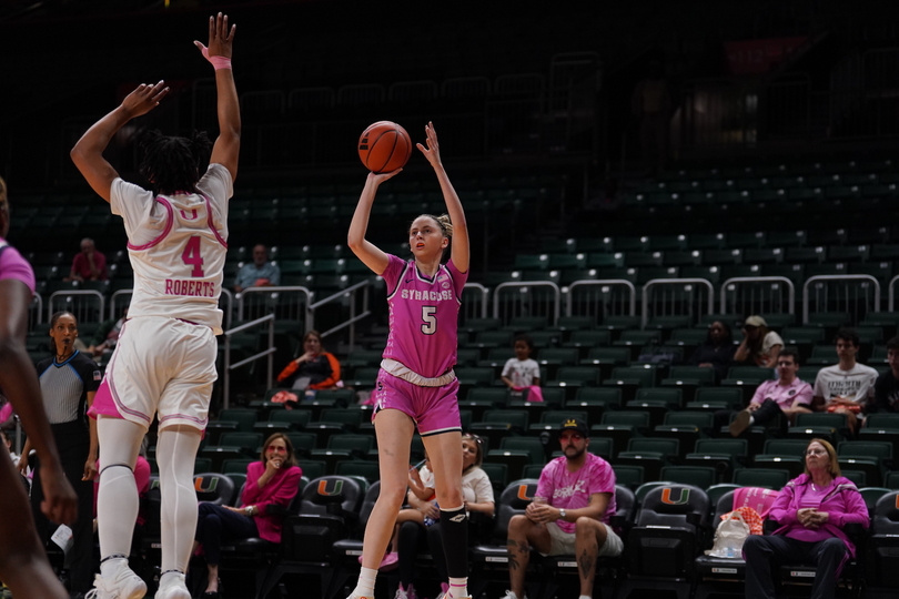 Georgia Woolley’s season-high 24 points boosts No. 19 Syracuse to road win over Miami