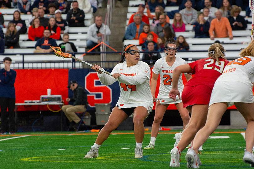 No. 5 Syracuse falls to No. 9 Maryland 9-8 in double overtime