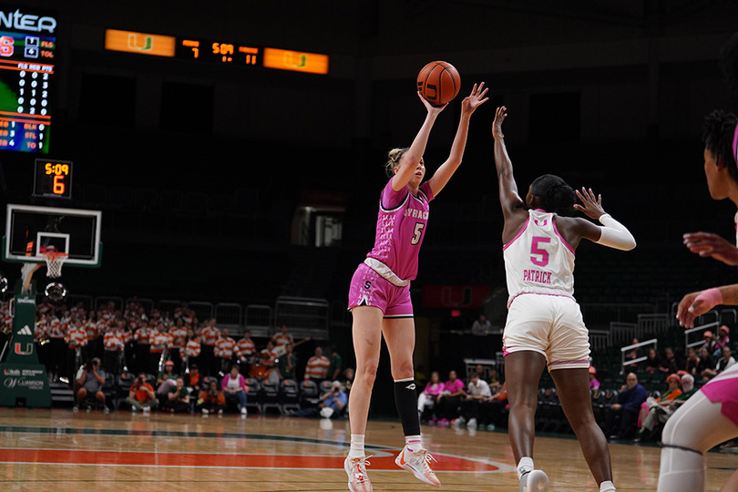 No. 19 Syracuse’s season-high 12 3-pointers propels its victory over Virginia