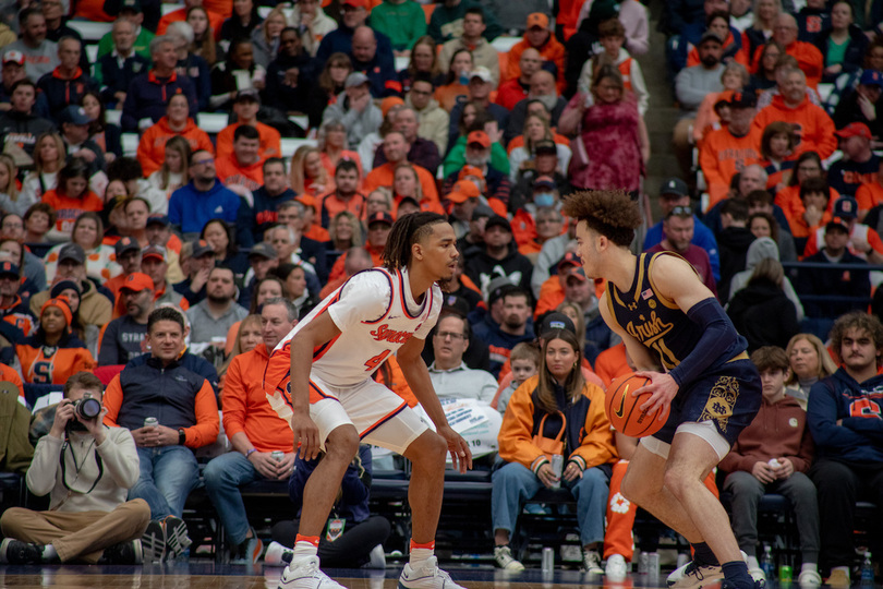 Syracuse struggles with Notre Dame&#8217;s pace in 2nd half of its close victory