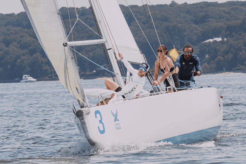 Hallie Simkins&#8217; passion for sailing led her to become youth instructor